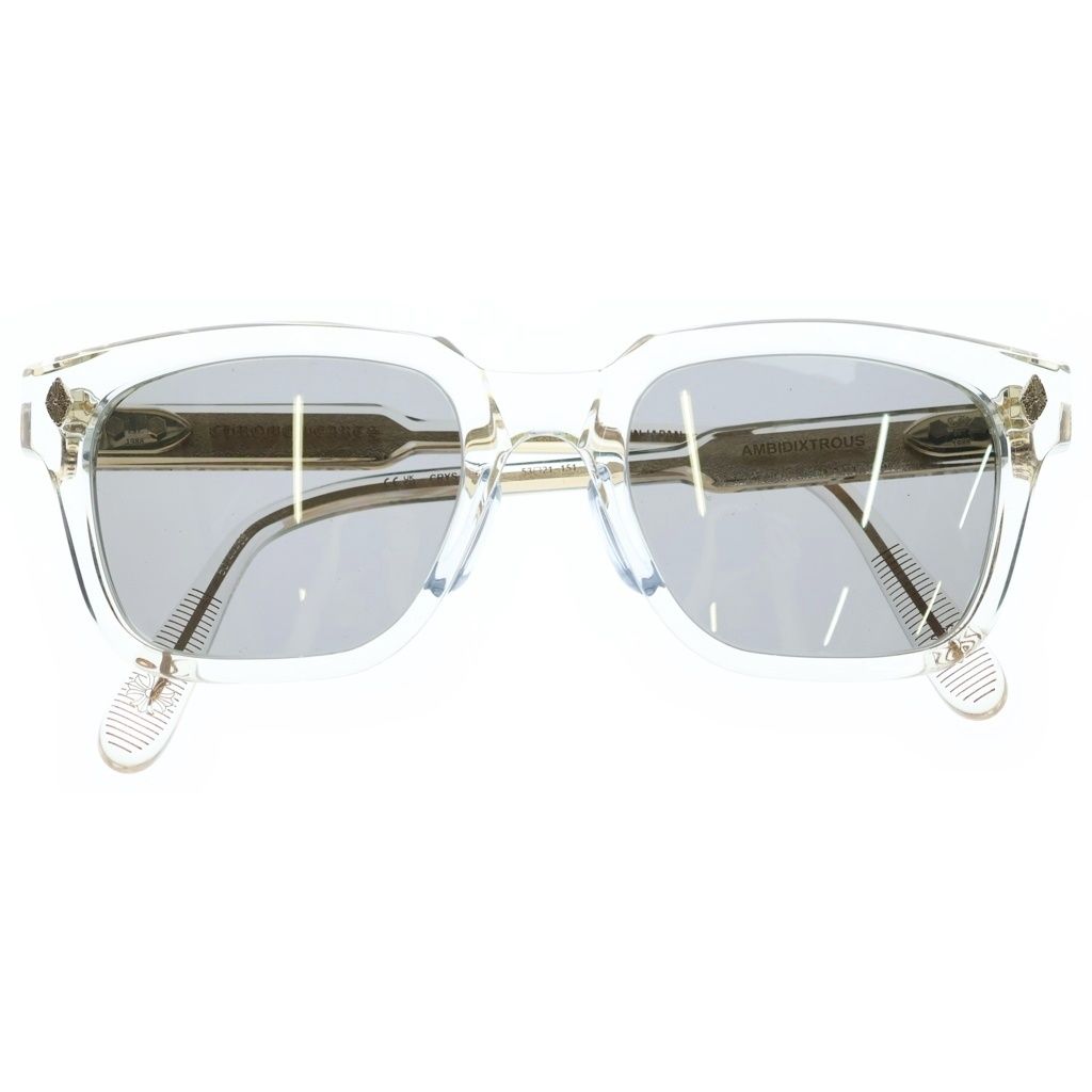 CHROME HEARTS クロムハーツ AMBIDIXTROUS CRYS-18KGP アンビデクストラス ウェリトンフレーム メガネ クリア/ゴールド CHROME HEARTS (クロムハーツ) AMBIDIXTROUS CRYS-18KGP アンビ