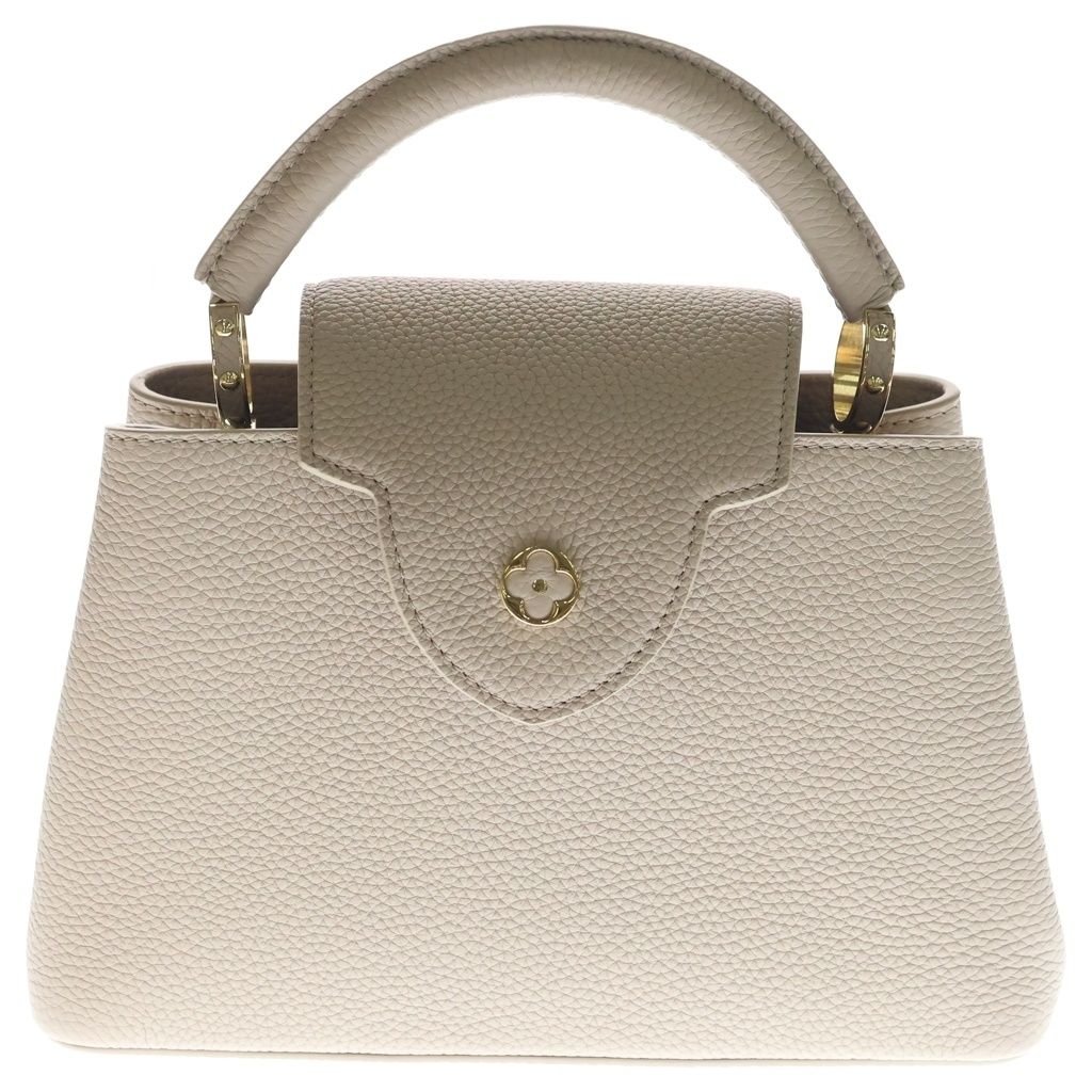 LOUIS VUITTON (ルイヴィトン) カプシーヌBB 2WAYハンドバッグ ショルダーバッグ ガレ レザー M24736 ゴールド金具