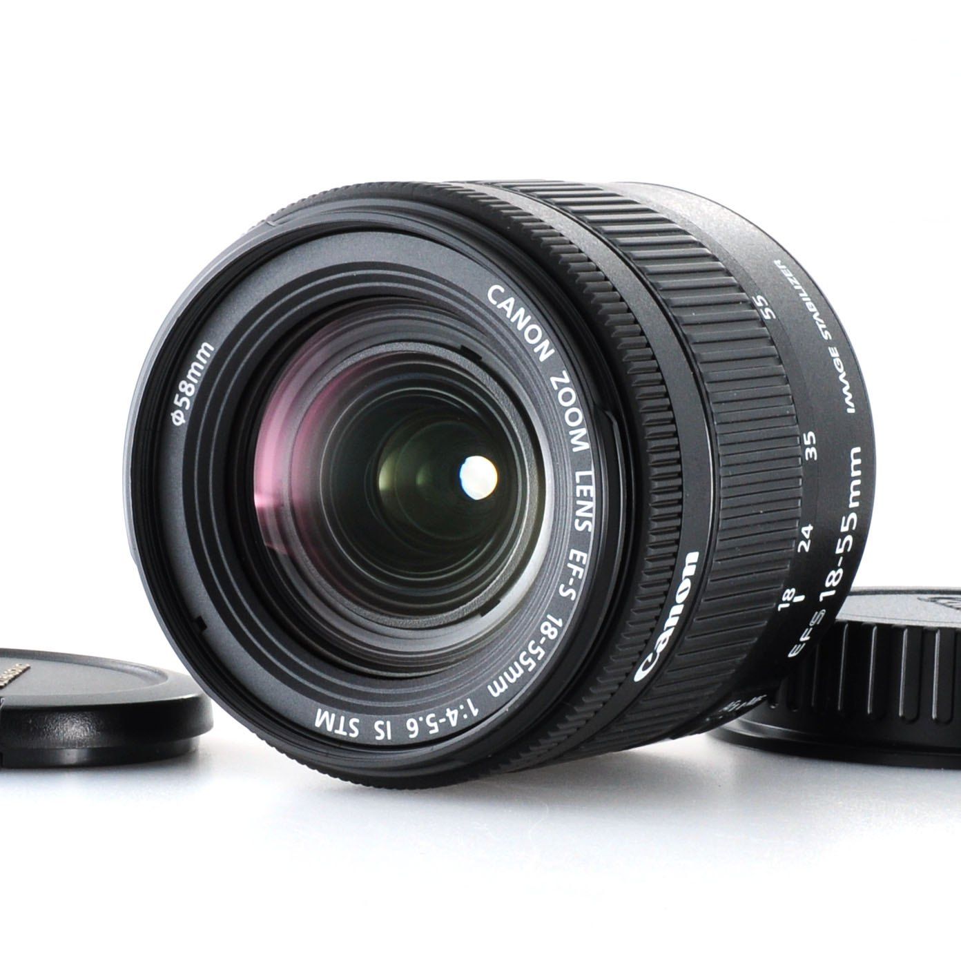 【キヤノン】CANON ZOOM LENS EF-S 18-55mm F4-5.6 IS STM #U746
