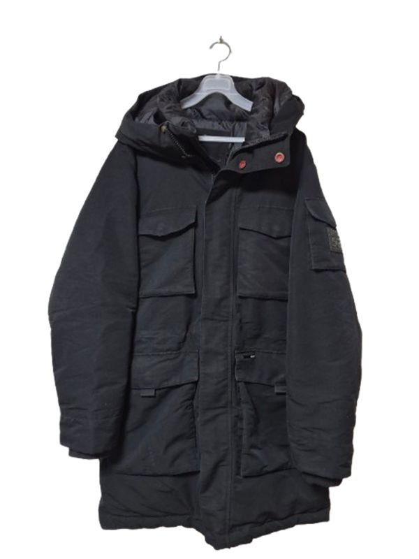 HEAD KOLONSPORT コーロンスポーツ 正規品 必須アイテム メンズ 冬用 メンズ フードジップアップ ヘビーマウンテンダウンジャケット アウター 100