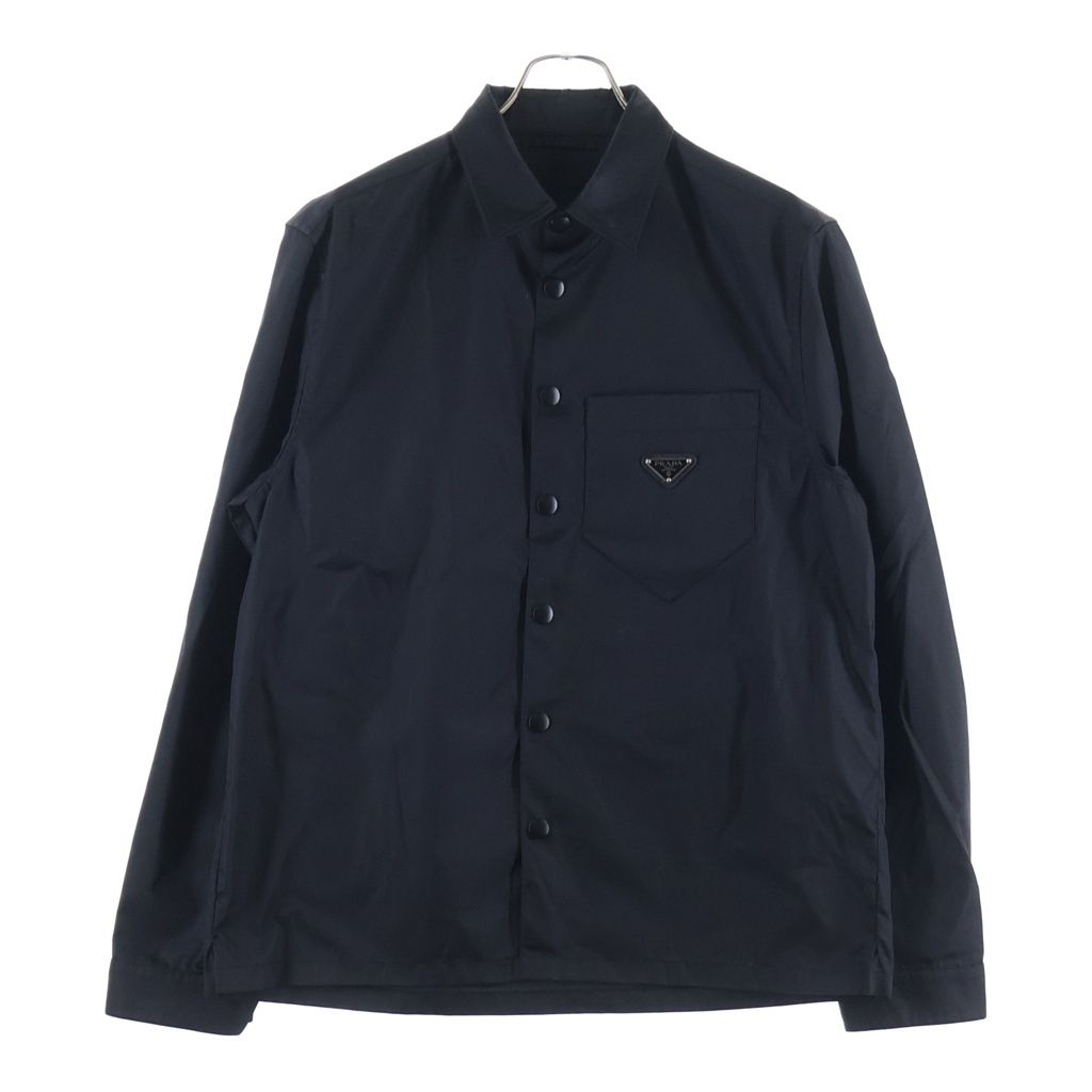 PRADA (プラダ) RE-NYLON リナイロン トライアングルロゴプレート コーチジャケット ブラック SC514 S202 1WQ8 78,650円