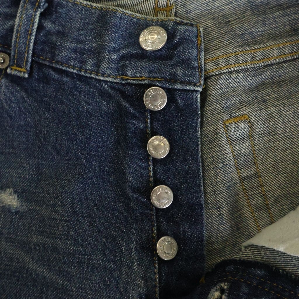HELMUT LANG (ヘルムートラング) 03SS Rubber Tape Jeans ラバーテープ