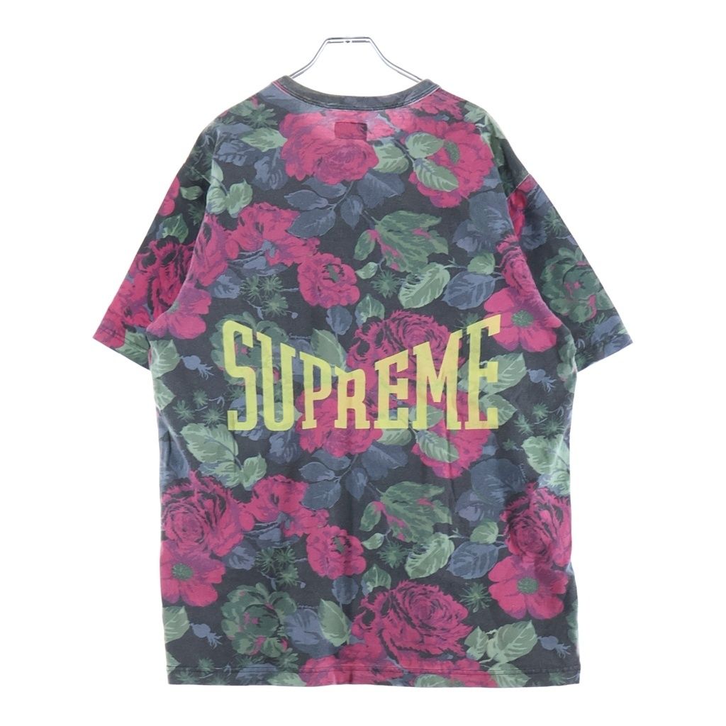 SUPREME (シュプリーム) 18SS Flowers Tee フラワー 花柄 半袖Tシャツ マルチ