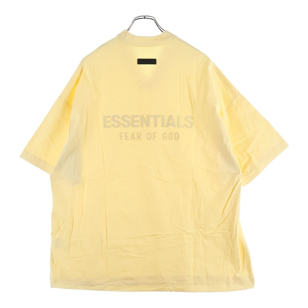 FEAR OF GOD ESSENTIALS (フィアオブゴッド エッセンシャルズ) V NECK S/S T-SHIRT ラバーロゴ Vネック半袖Tシャツ イエロー 8,393円