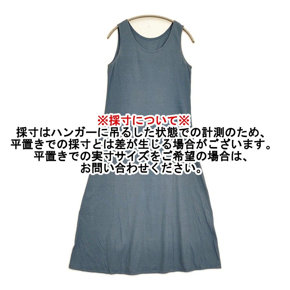 JURGEN LEHL J0112UA942 コットンリネン ノースリーブドレス
