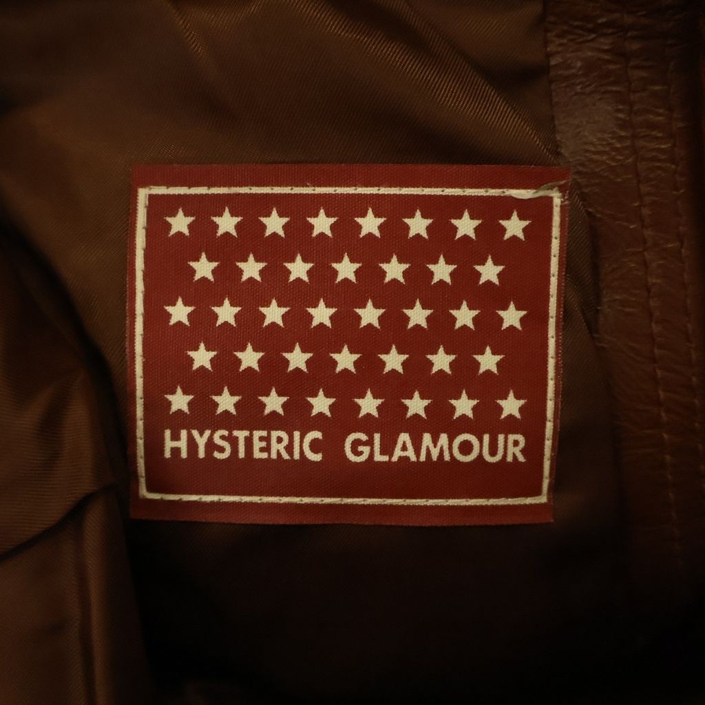 HYSTERIC GLAMOUR (ヒステリックグラマー) 90-00s OLD Leather Pants