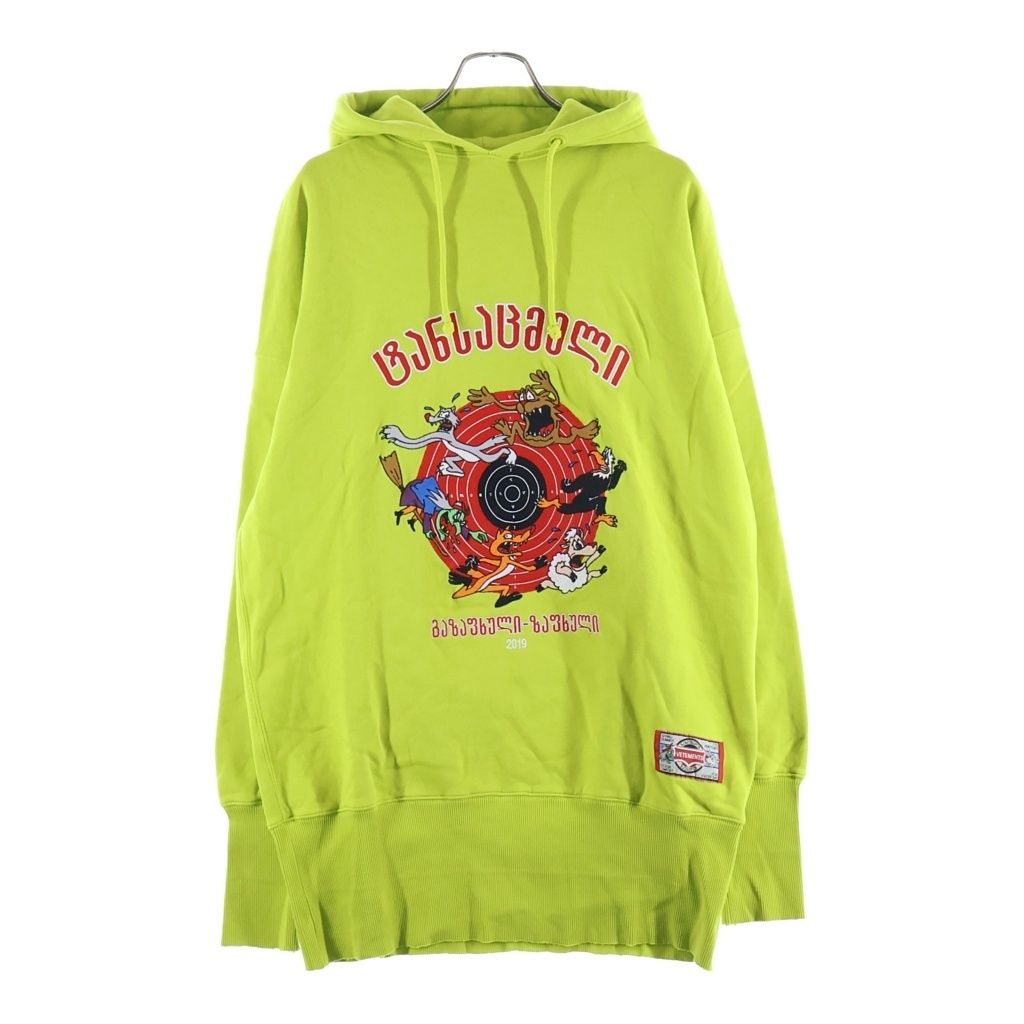 VETEMENTS (ヴェトモン) CARTOON HOODIE カートゥーン フーディー