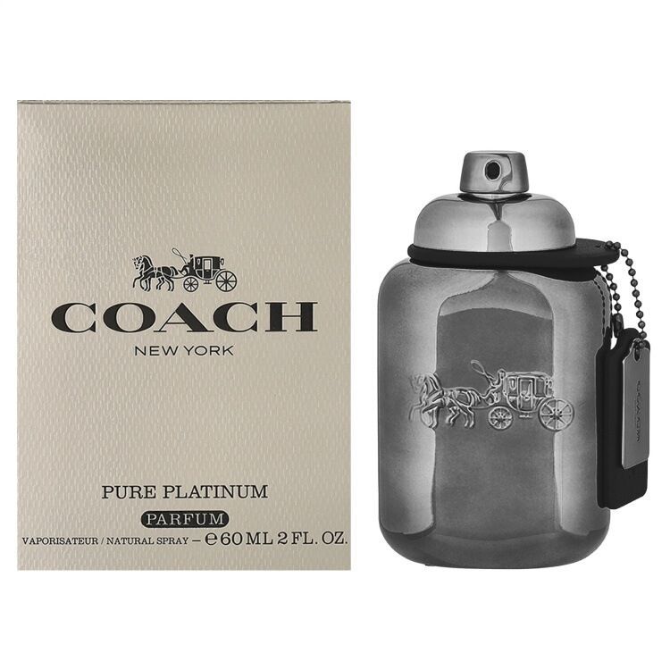 コーチ マン ピュア プラチナム パルファム P・SP 60ml 香水 フレグランス COACH PURE PLATINUM PARFUM FOR MEN 新品 未使用