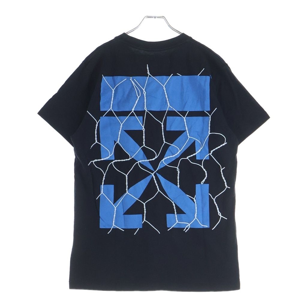 OFF-WHITE (オフホワイト) 20SS Fence T-Shirt 半袖Tシャツ ブラック OMAA027S20185002