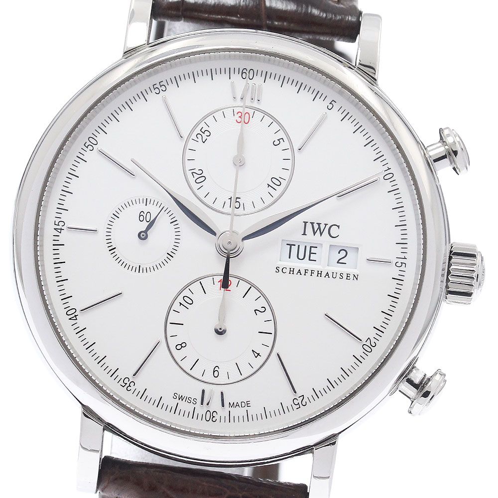 IWC IWC SCHAFFHAUSEN IW391007 ポートフィノ クロノグラフ 自動巻き メンズ 保証書付き_969017
