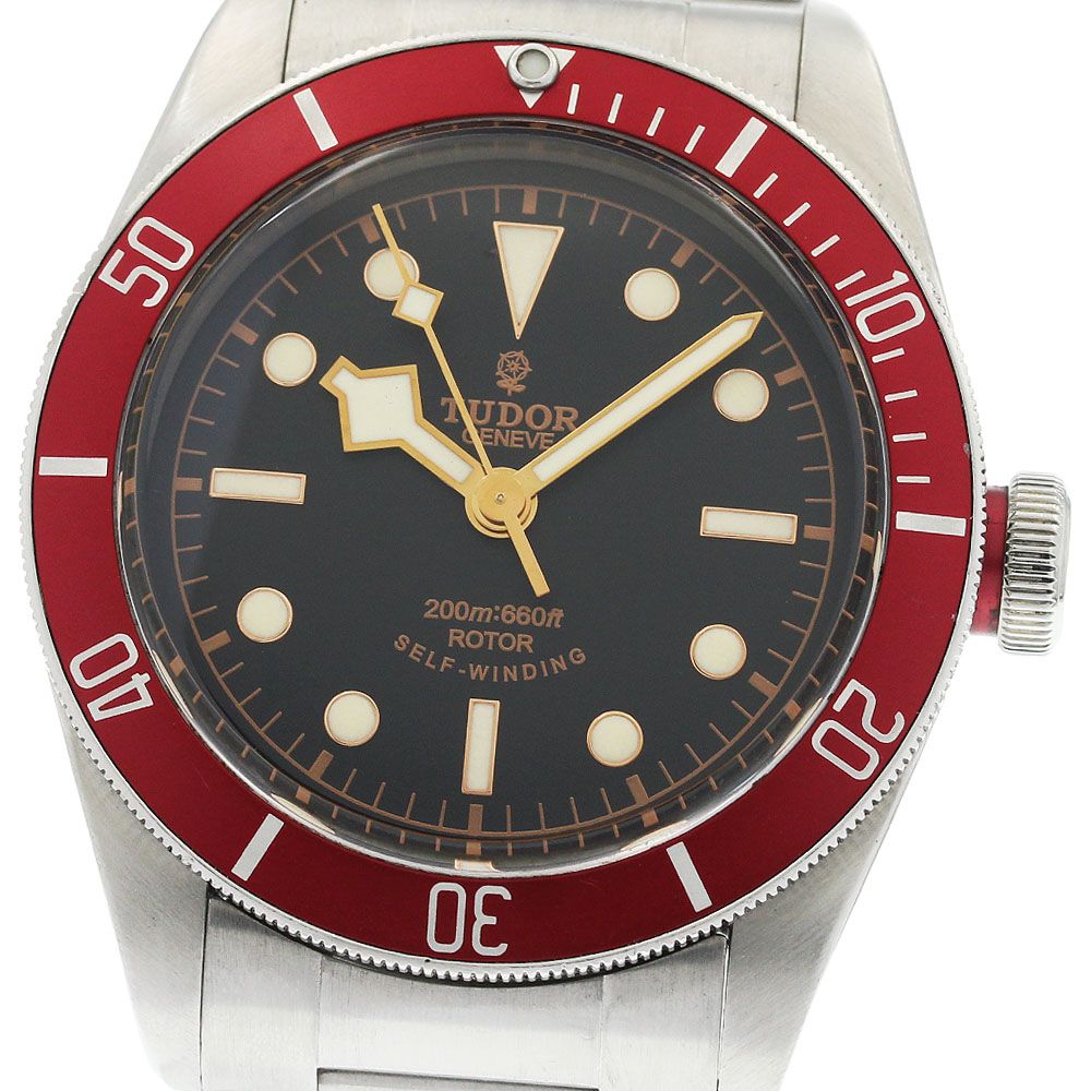 チュードル TUDOR 79220R ヘリテージ ブラックベイ 自動巻き メンズ 良品 _973538