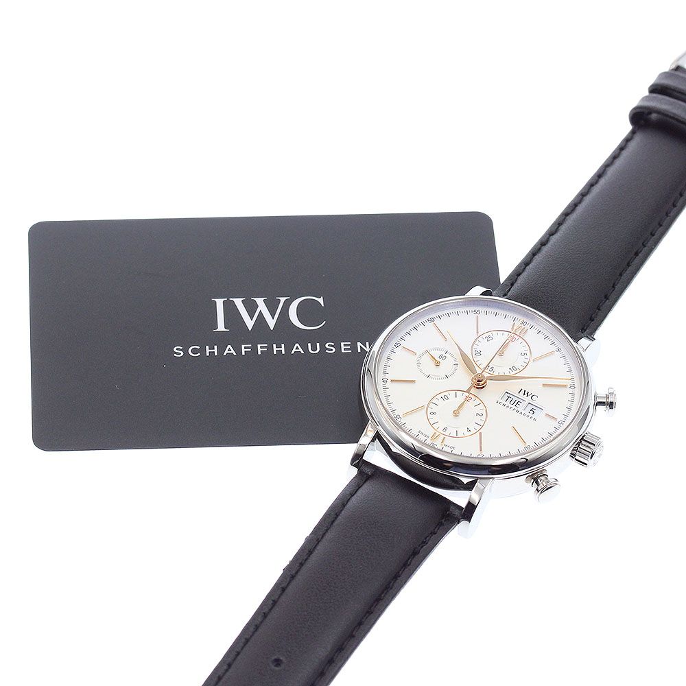 IWC IWC SCHAFFHAUSEN IW391031 ポートフィノ デイデイト クロノグラフ