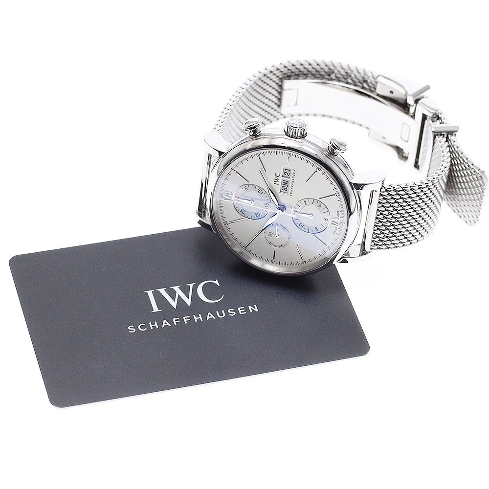 IWC IWC SCHAFFHAUSEN IW391028 ポートフィノ クロノグラフ デイデイト