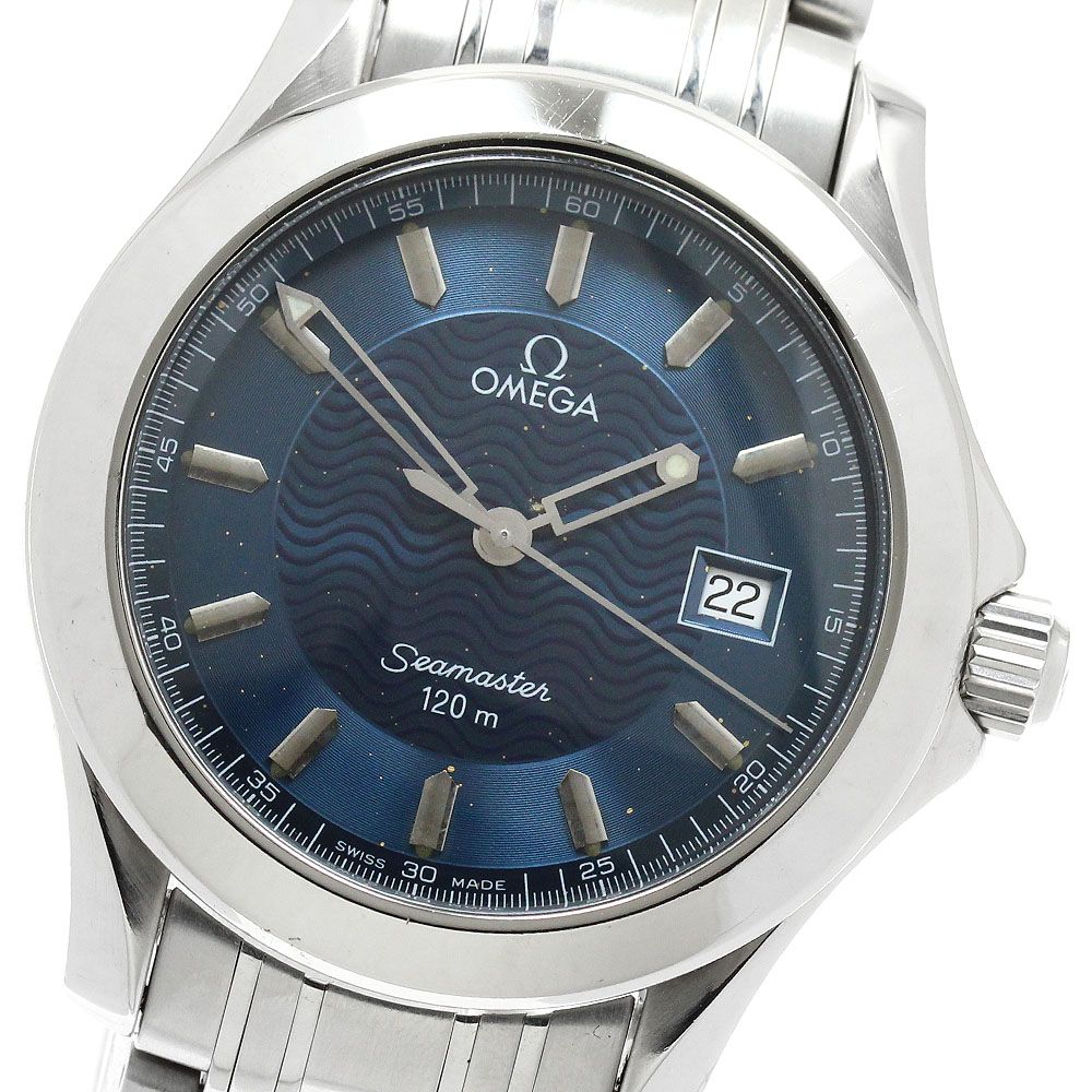 オメガ OMEGA 2511.81 シーマスター120 デイト クォーツ メンズ _972103 85,965円