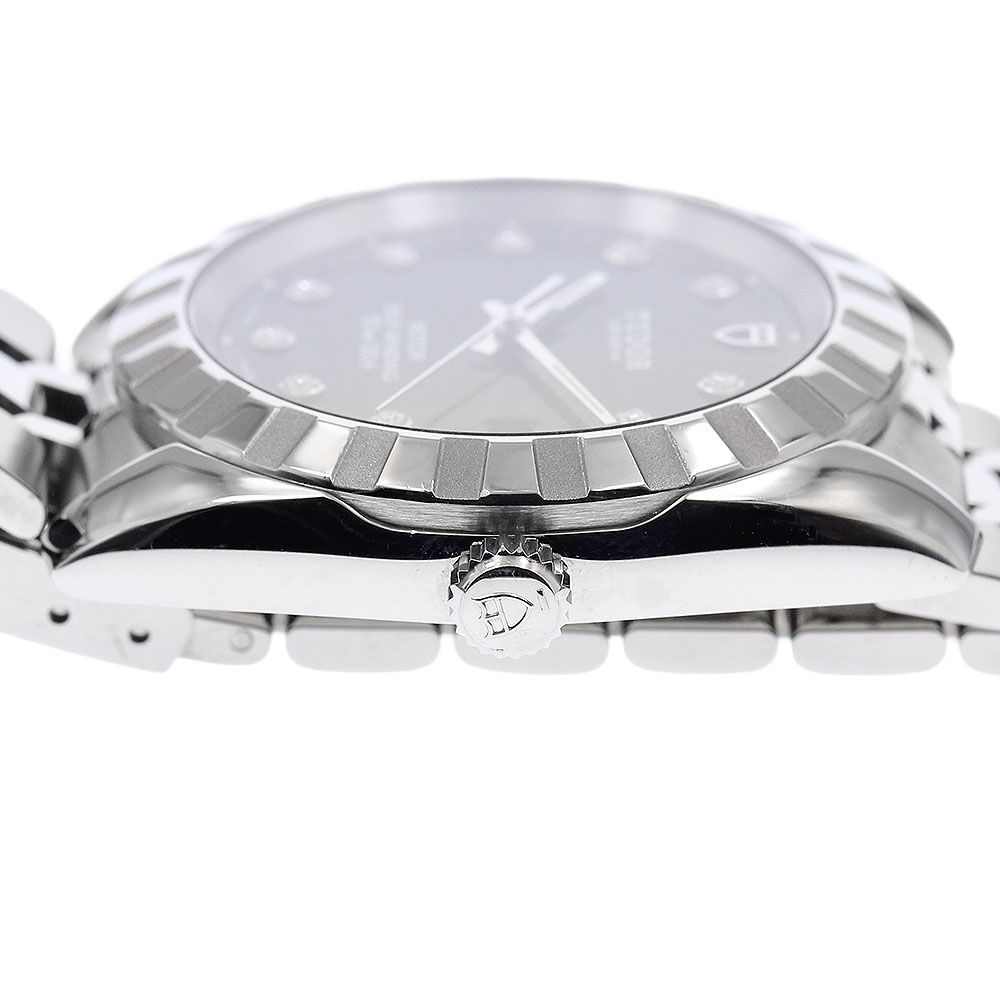 チュードル TUDOR 21010 クラシック デイト 10Pダイヤ 自動巻き メンズ