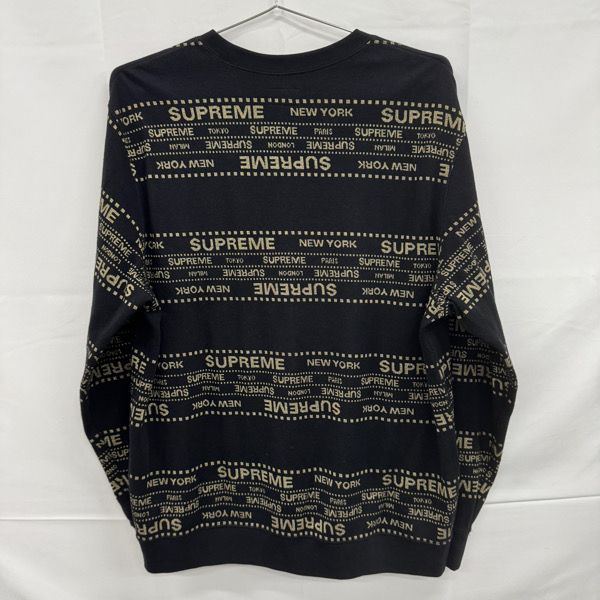 supreme 19ss 新品 Supreme/シュプリーム【19SS】Metallic Jacquard Crewneck/メタリック