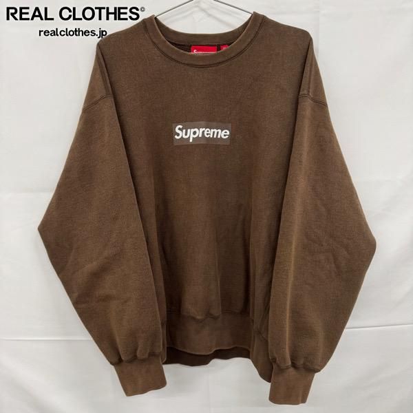 Supreme/シュプリーム【25SS】Washed Box Logo Crewneck/ウォッシュド