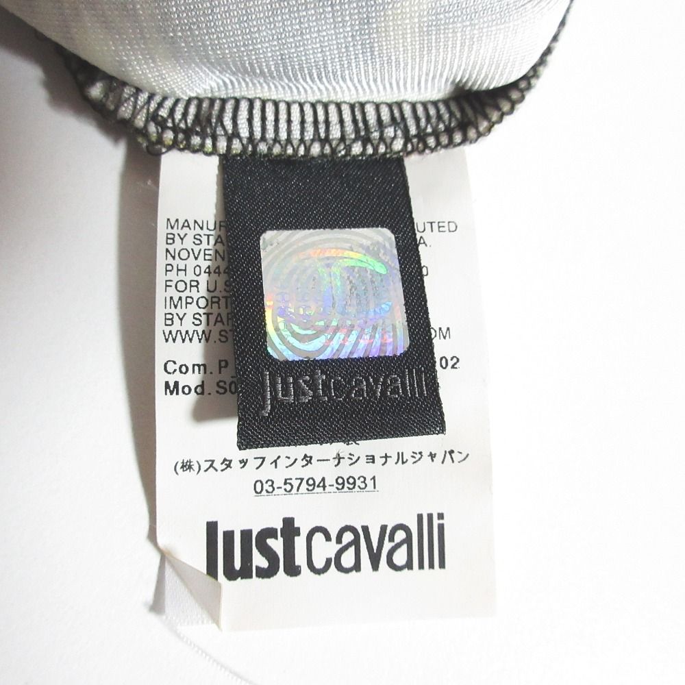 美品 Just Cavalli ジャストカヴァリ フラワープリント ワンピース