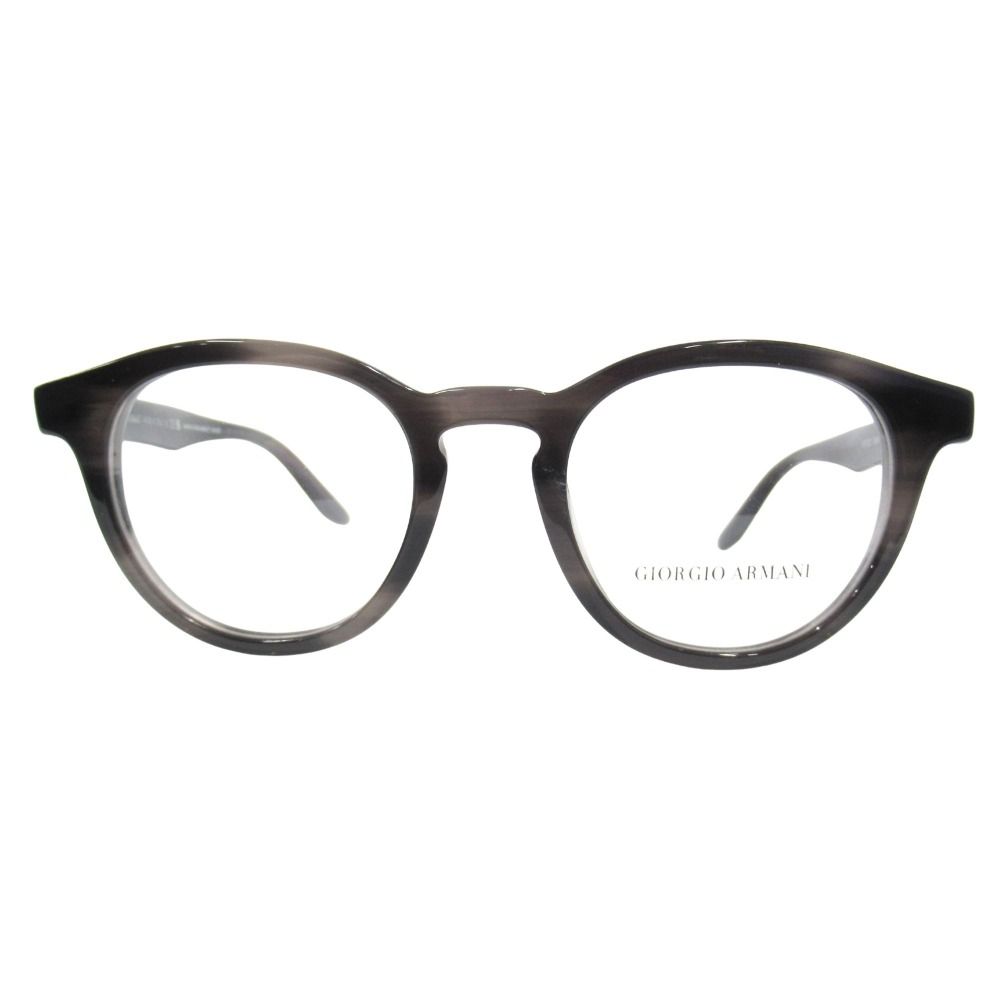 未使用 GIORGIO ARMANI ジョルジオアルマーニ メガネ めがね 眼鏡 ボストン サイズ48□21-145 ブラック/グレー メンズ レディース 古着 中古 USED 17,508円