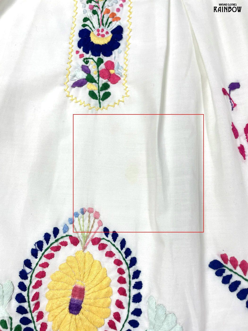 古着 メキシカン刺繍 スリット 花柄 コットン ロング丈 半袖 ワンピース 白 (otu2606094) 古着 メキシカン刺繍 スリット 花柄 コットン ロング丈 半袖 ワンピース 白 (otu2606094)