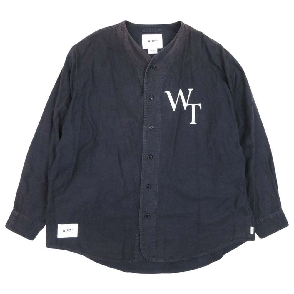 Mサイズ 22AW WTAPS LEAGUE 02 / LS / COTTON WTAPS ダブルタップス 22aw LEAGUE 02/LS/ COTTON.TWILL.LEAGUE リーグ
