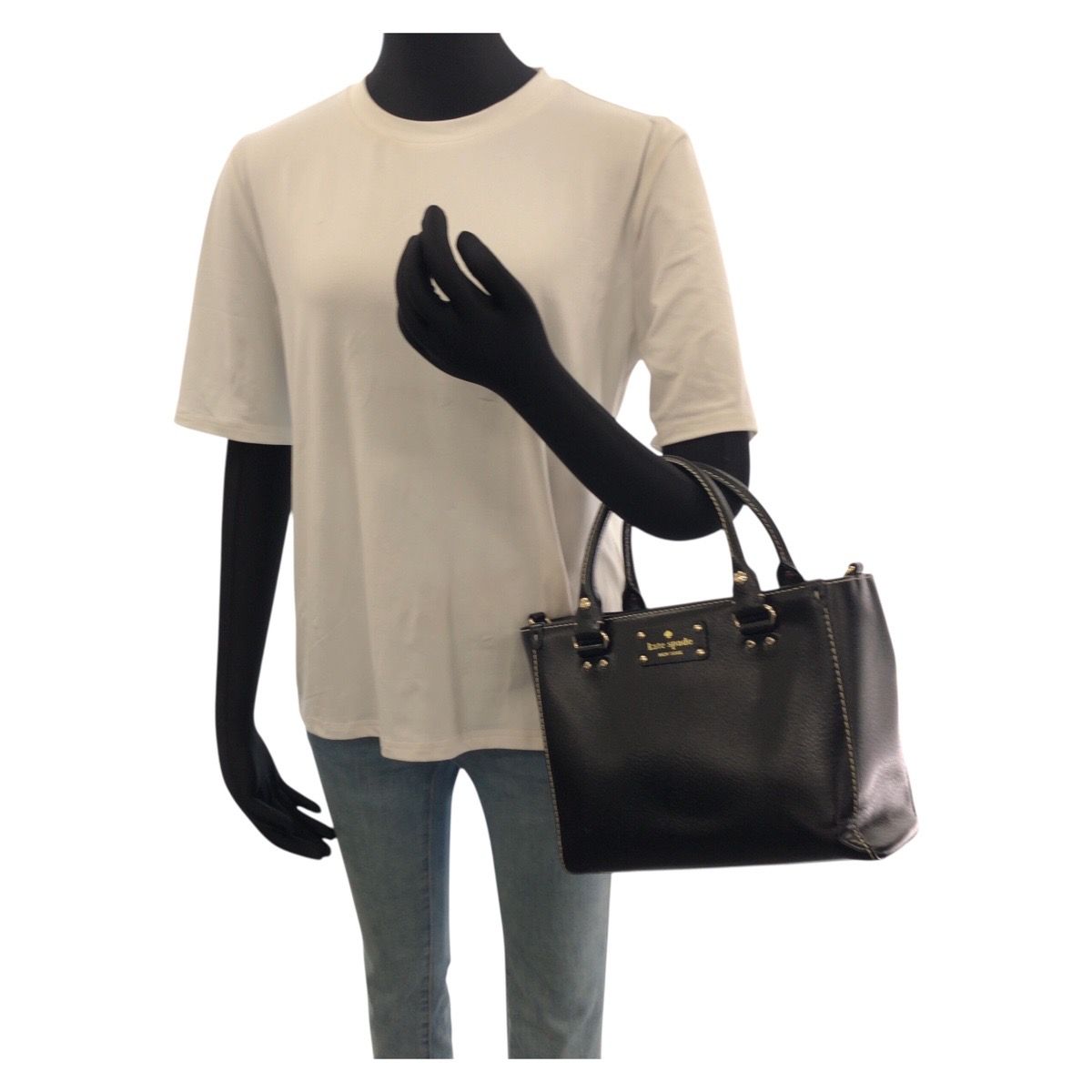 美品 Kate Spade ケイトスペード ウェルズリー 2way ブラック 黒 