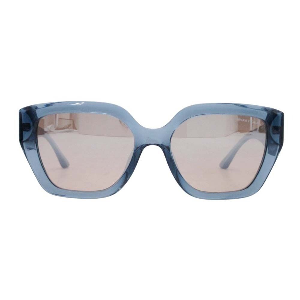 未使用 ARMANI EXCHANGE アルマーニエクスチェンジ AX4125SU サングラス アイウェア メガネ ミラーレンズ ブルー ブラウン メンズ レディース 古着 中古 USED