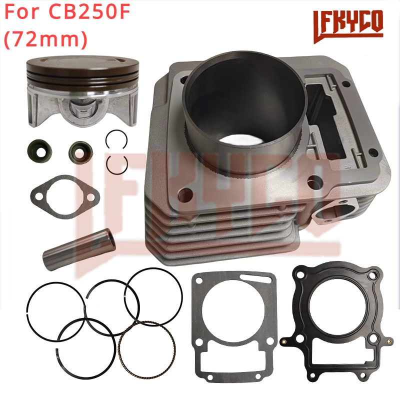 ホンダ CB250F 用 72mm ピストンシールキット
