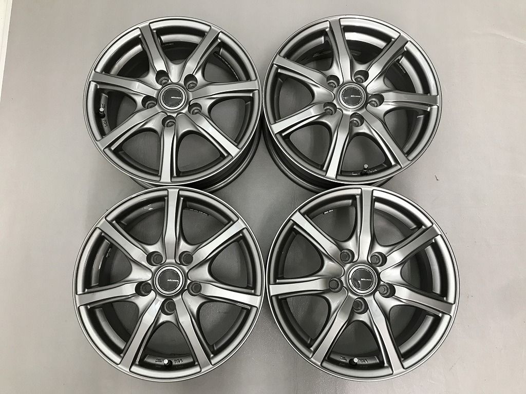 ◎小傷 美品 15inc 6J +43 114.3/5H 即納 4本 検)VOXY ノア エスティマ