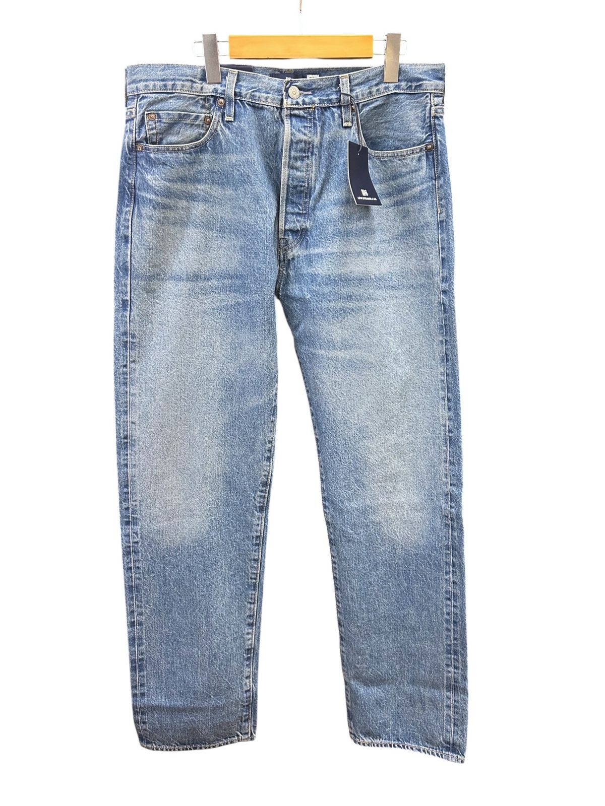Levi’s (リーバイス) BLUETAB 1980s 501 ORIGINAL ストレートデニムパンツ ジーンズ A5875-0013 W34L32 ライトブルー メンズ/027