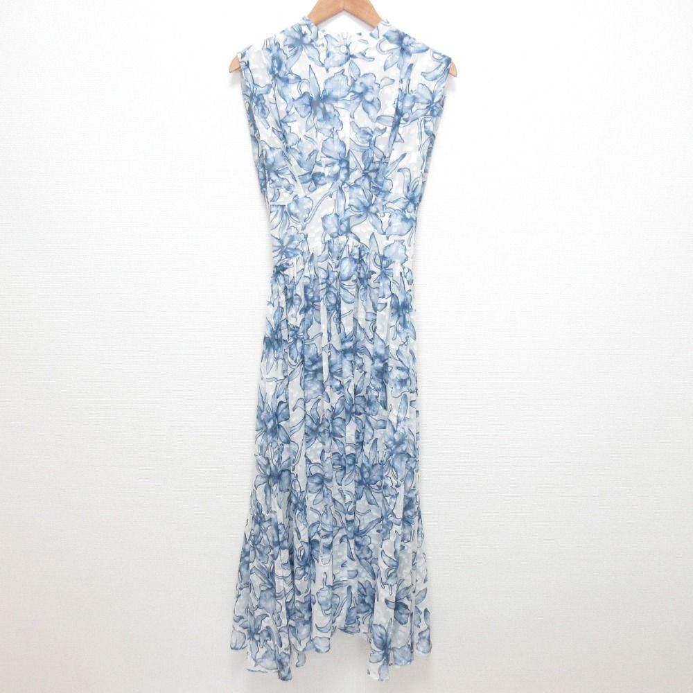 良品 AMERI アメリ ADAM SLENDER DRESS フラワープリント ノースリーブ