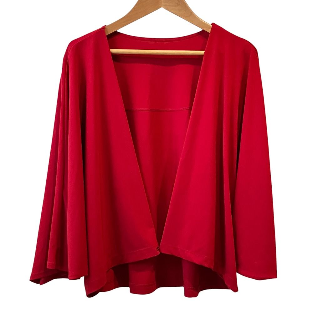 美品 ISSEY MIYAKE イッセイミヤケ ドルマンカーディガン ボレロ