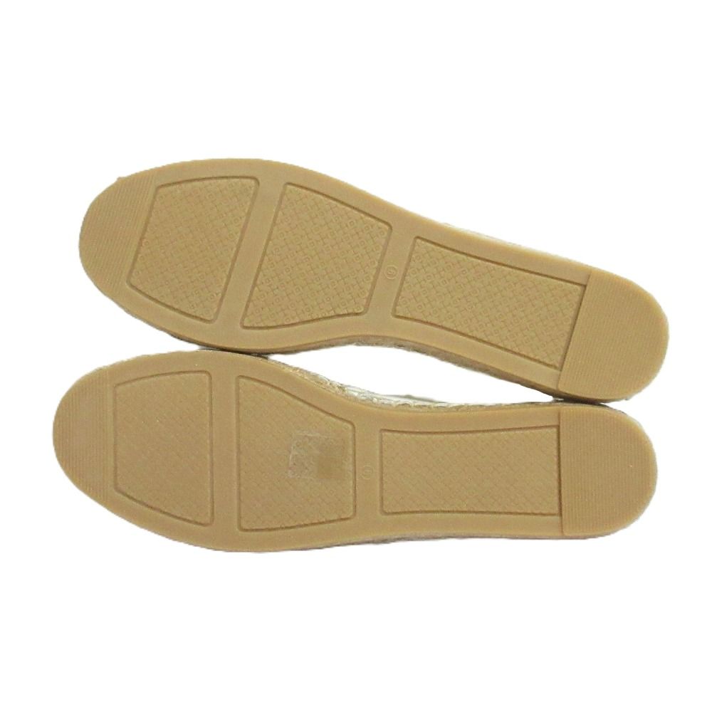 未使用 TORY BURCH トリーバーチ エスパドリーユ フラットシューズ