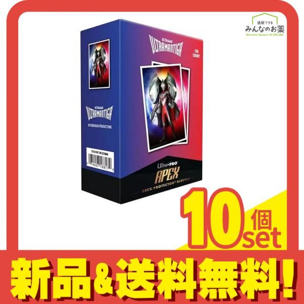 ウルトラプロ ウルトラマンティガ 公式サプライ エイペックスデッキプロテクタースリーブ 105枚入 10個セット まとめ売り 28,712円