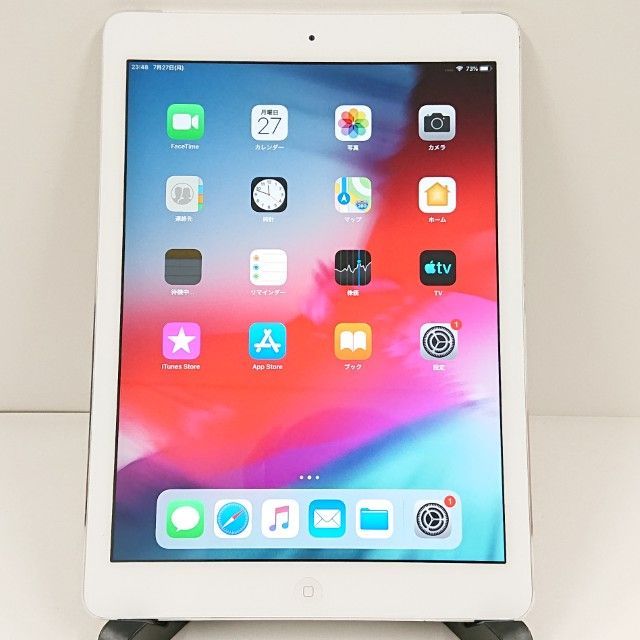 iPad Air Wi-Fi + Cellular 16GB au シルバー 送料無料 本体 c21754