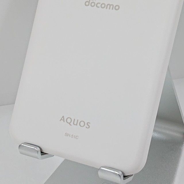 AQUOS wish2 SH-51C ドコモ ホワイト 送料無料 本体 c21766 - メルカリ