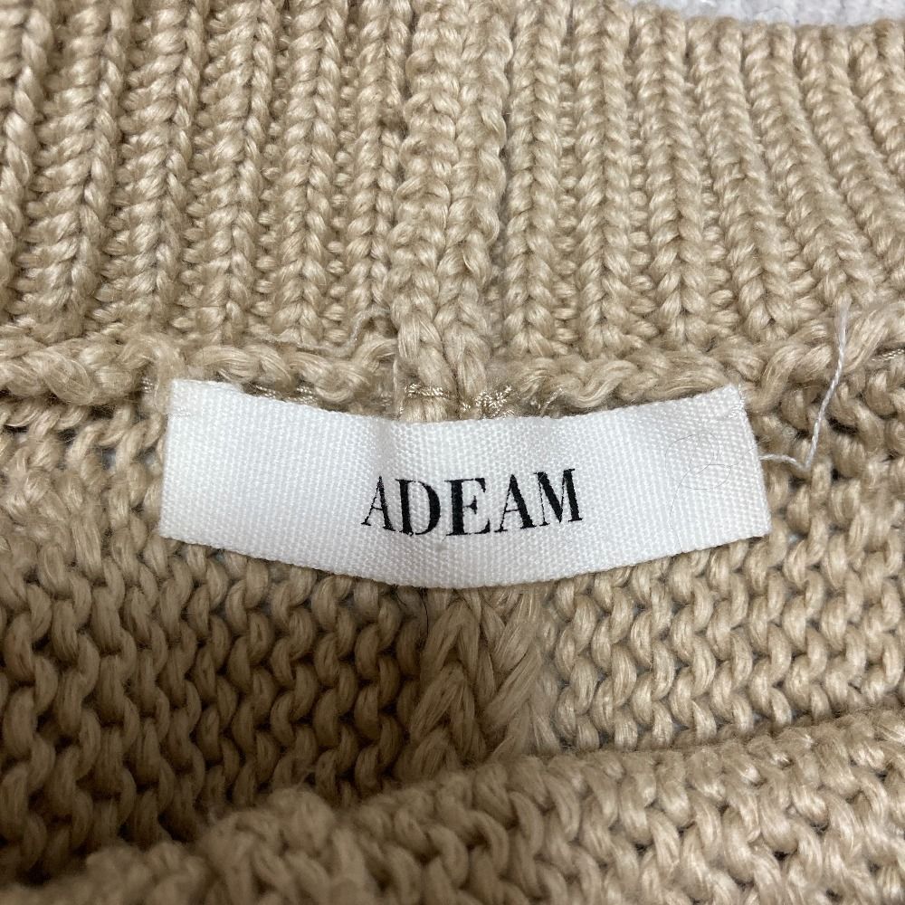 美品 ADEAM アディアム フォクシー Cropped Knit Snug ニット