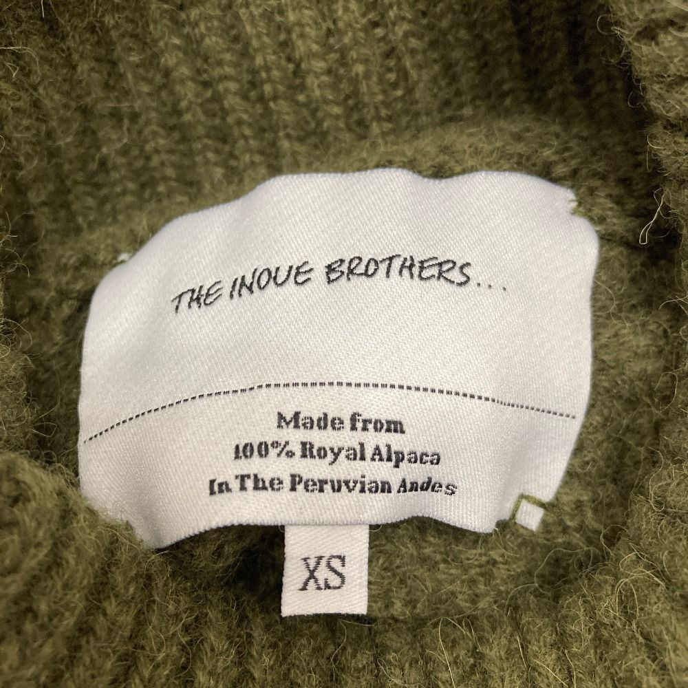 美品 THE INOUE BROTHERS イノウエブラザーズ タートル アルパカ