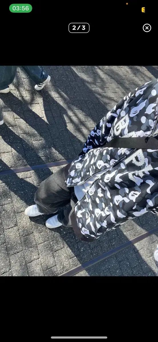 アベイシングエイプ スワロフスキー ジップアップフーディー 2XL 55,283円