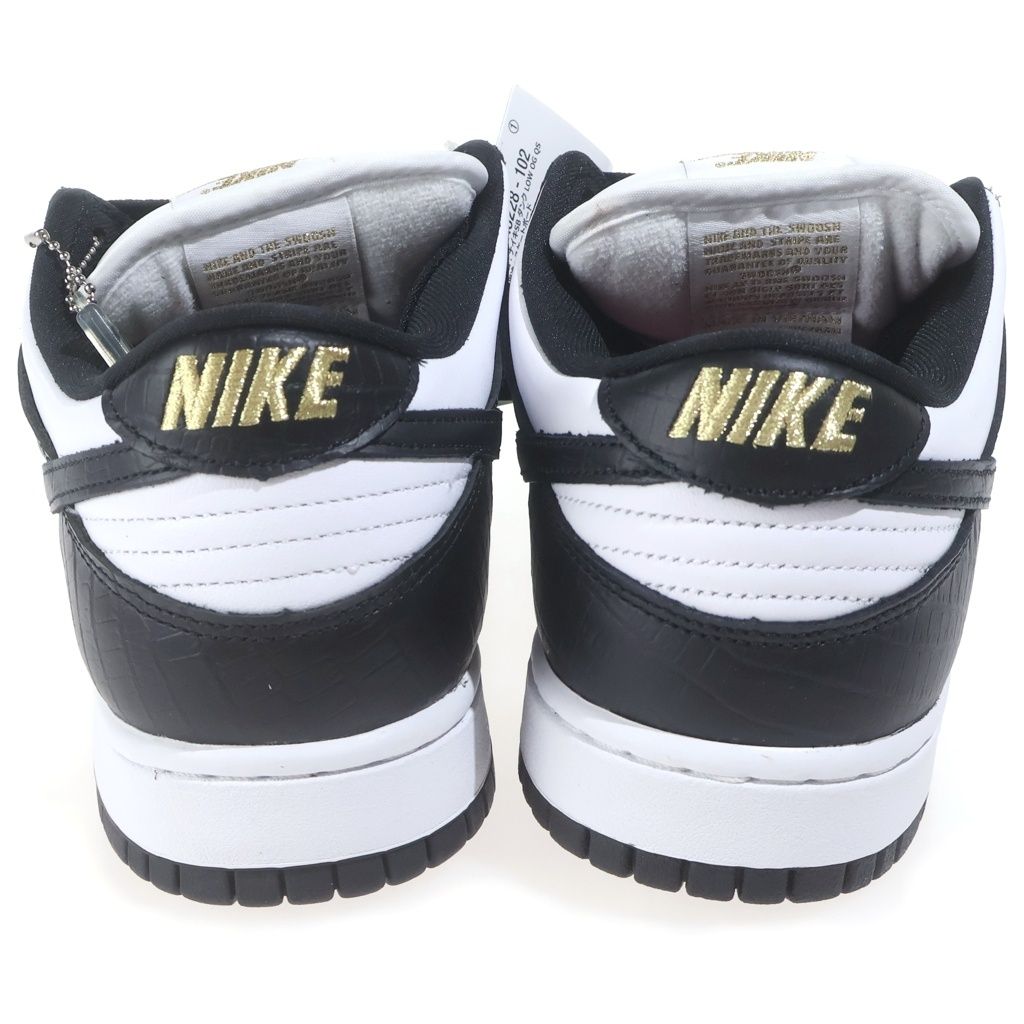 NIKE SB (ナイキエスビー) ×SUPREME DUNK LOW OG QS GOLD STARS WHITE