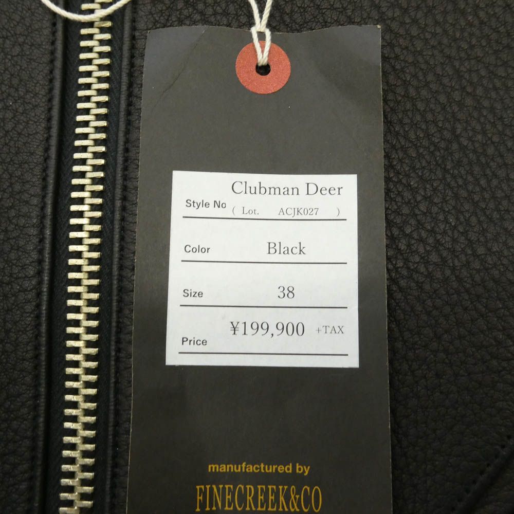 FINE CREEK LEATHERS ファインクリークレザー ACJK027 CLUBMAN DEER