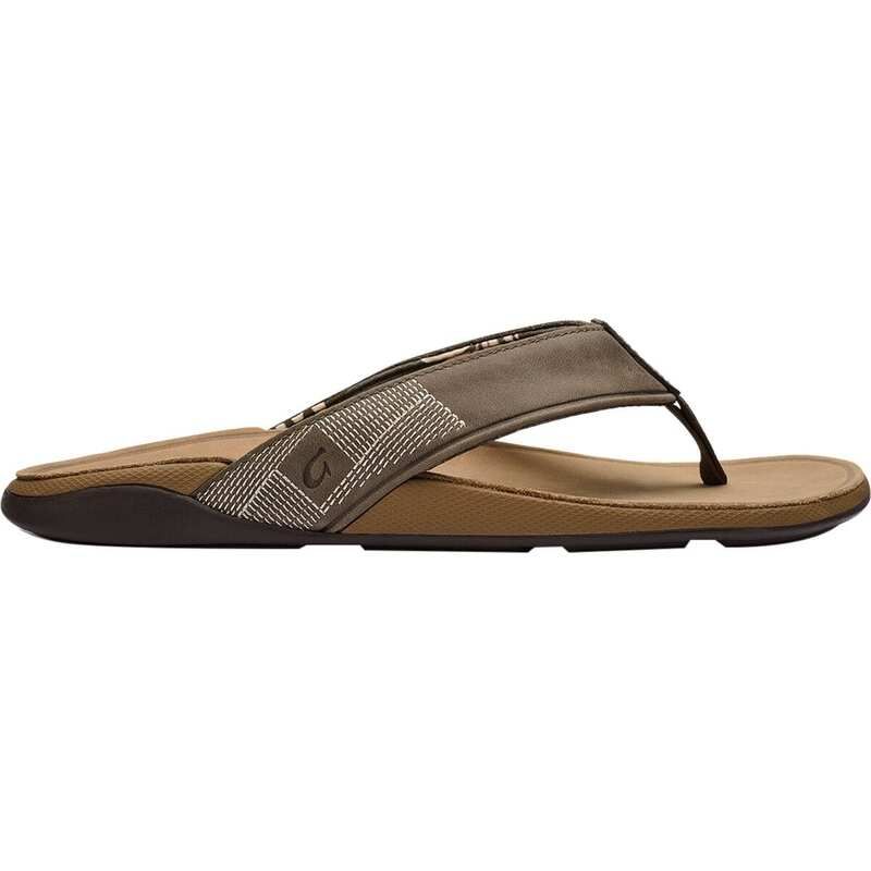 オルカイ メンズ シューズ サンダル Olukai Tuahine Flip Flop Mens HunterGolden Sand サンド