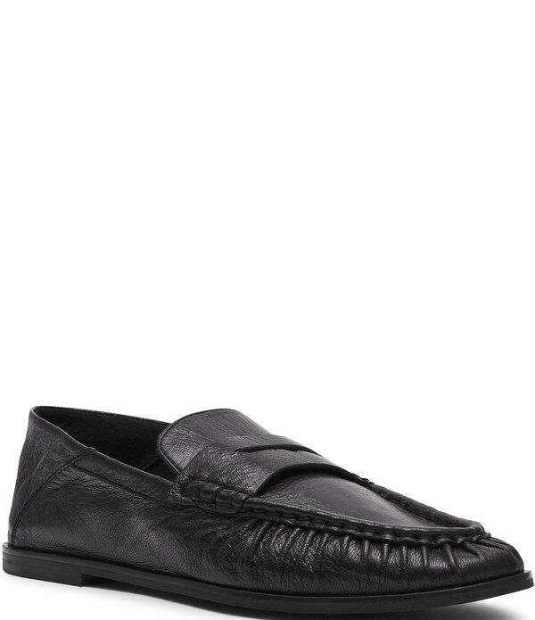 スティーブ マデン レディース シューズ スリッポン・ローファー レザー Steve Madden Womenstewart Leather Penny Loafers Black ブラック 18,446円