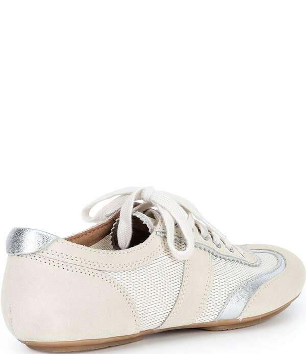 ダンスコ レディース シューズ スニーカー メッシュ スエード Dansko Milana Suede and Mesh Sneakers Vanilla