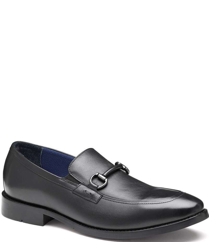 ジョンストンアンドマーフィー メンズ シューズ スリッポン・ローファー レザー ローファー Johnston Murphy Mens Landry XC Flex Leather Bit Buckle