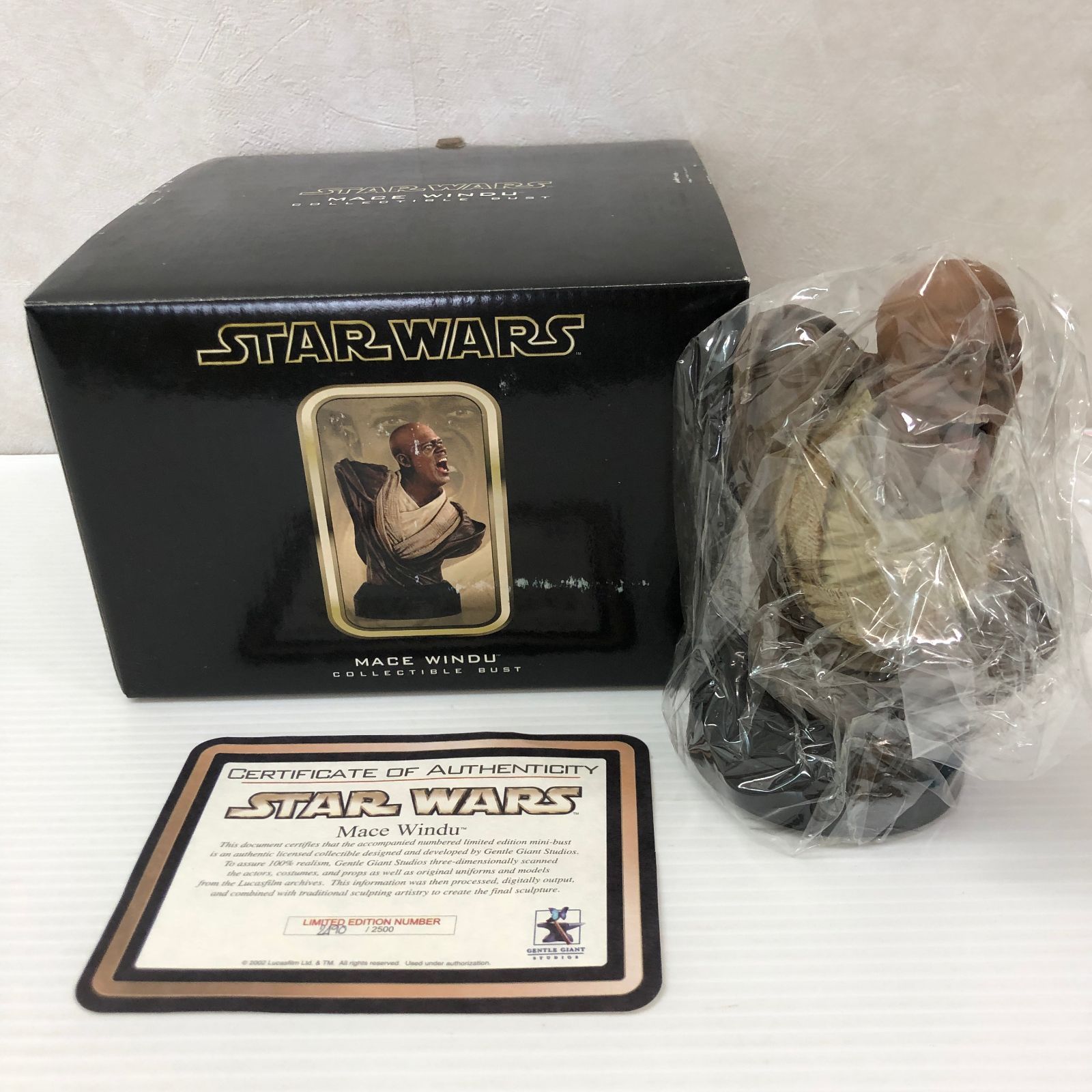 STAR WARS メイス・ウィンドゥ フィギュア ジェントル・ジャイアント 2490/2500 現状品 smtketc098378