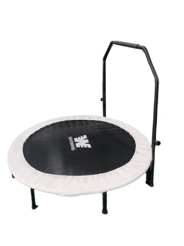 msBARWING(バーウィング) 新モデル登場 トランポリン 8本脚 静音 耐荷重150kg 子供用 大人用 クリスマス 子供 ダイエット クッション 折りたたみ 大きい折り畳み おりたたみ カバー トレーニング (9.ハンドルあり BIG c4312f68 10,755円