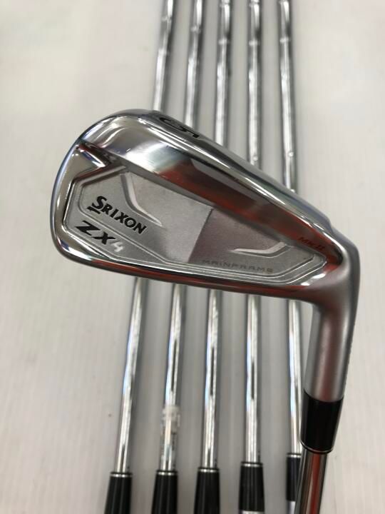 ダンロップ　SRIXON ZX4　KBS TourLLITE　Sフレックス　アイアンセット　中古【最短即日発送】 40,794円