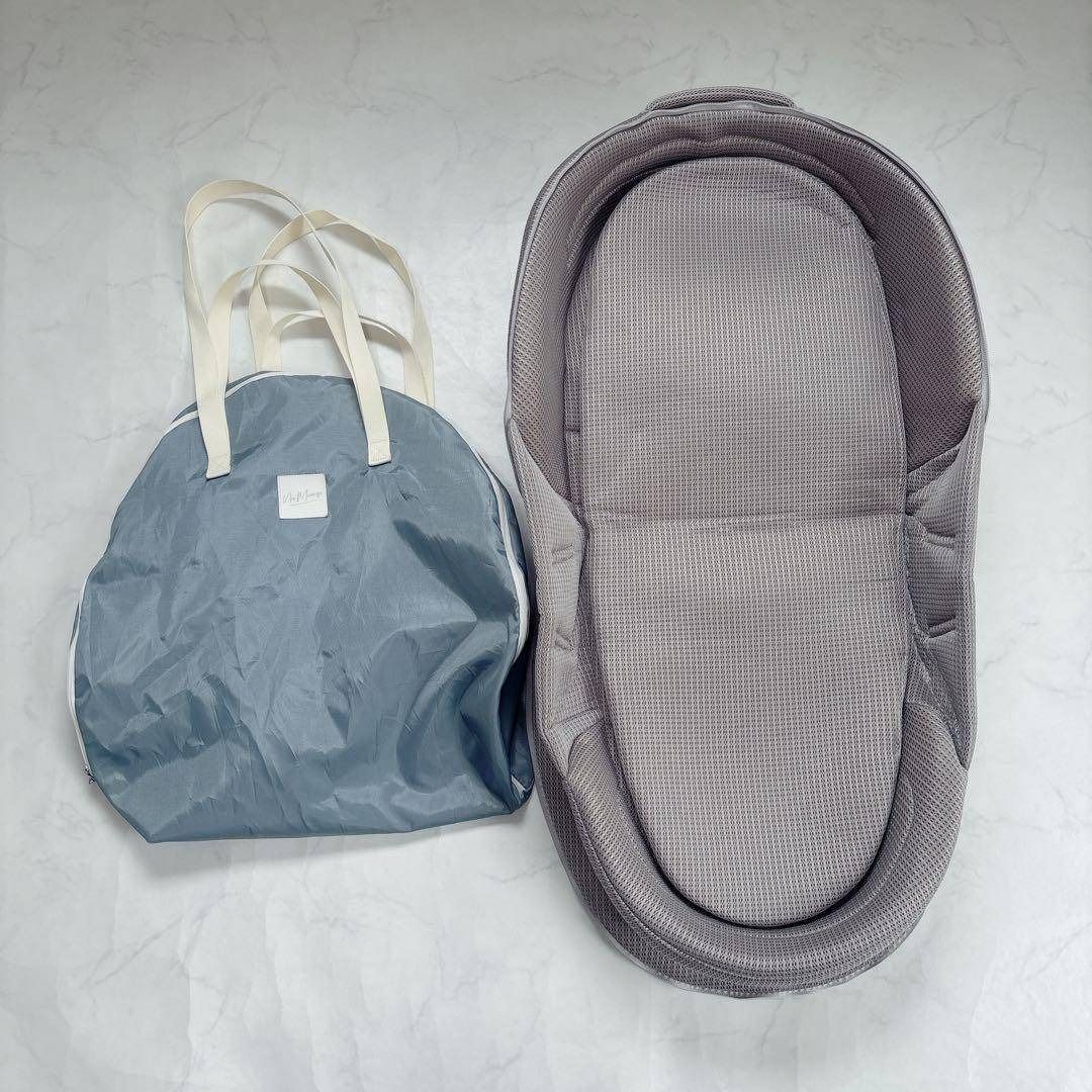 極美品♡ネオママイズム 折りたたみ 3Dエアーメッシュ ベッドイン