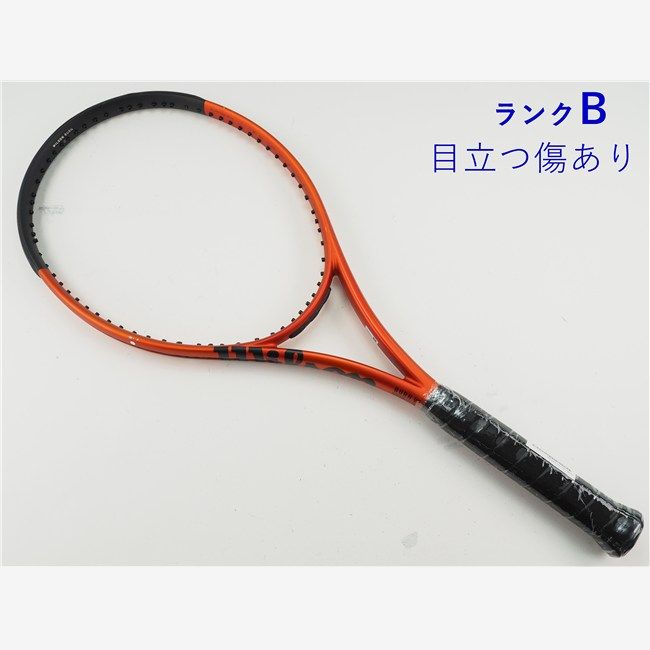 中古 テニスラケット ウィルソン バーン 100 バージョン5.0 2023年モデル (G3) WILSON BURN 100 V5.0 2023 (c26080210c)